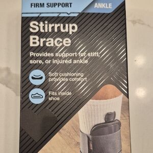 Stirrup Ankle Brace - Black